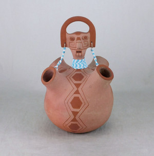 Elmer Gates Mojave Pottery Small Effigy