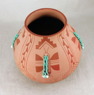 Butterfly Jar Mojave Pottery Elmer Gates