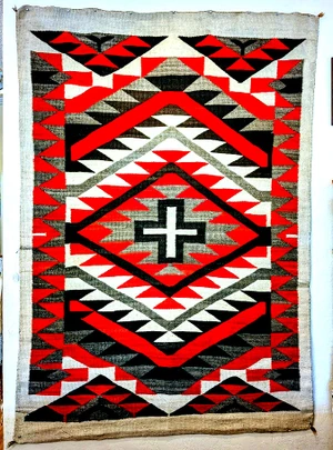 JB Moore Transitional Dine' Wool Tapestry