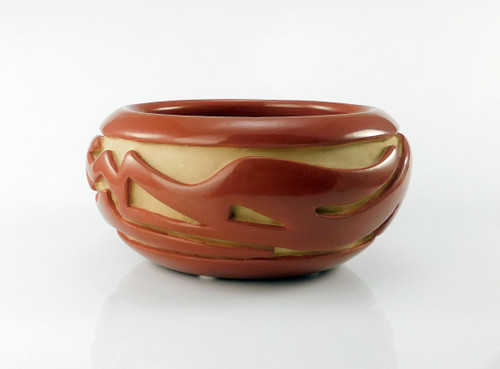 Teresita Naranjo Red Pottery Bowl