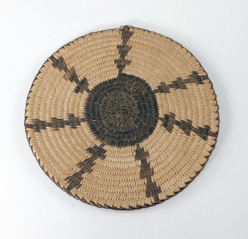 Miniature Pima Indian Willow Basket Tray 