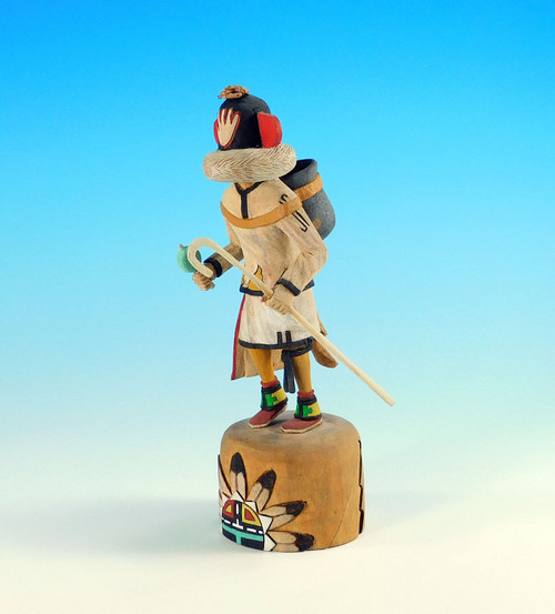 Hopi Pot Carrier Kachina Sculpture