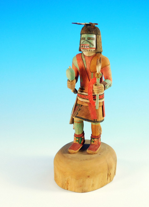 Hopi Mountain Lion Kachina by Valjean Lalo