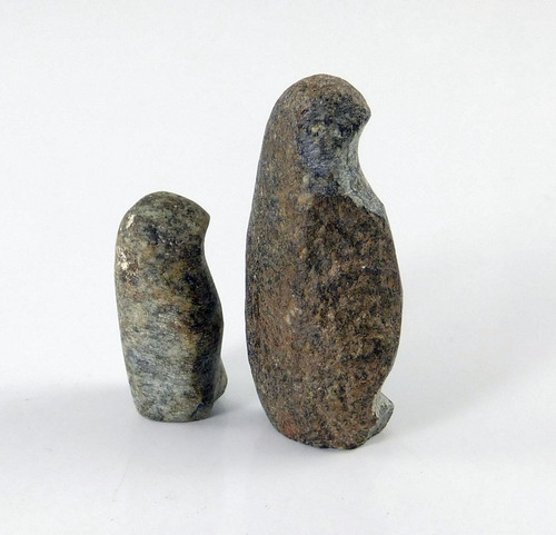 Salvador Romero Pair of Eagle Fetish Carvings