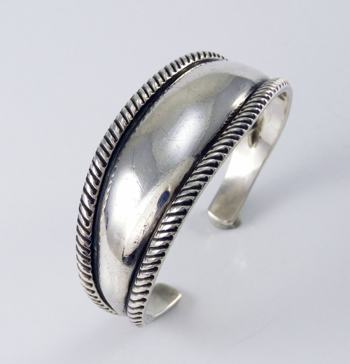 Frank Patania Thunderbird Shop Silver Cuff Bracelet