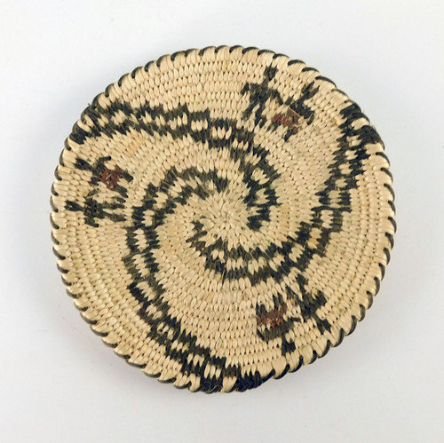 Miniature Tohono O'odham Indian Basket Friendship Design