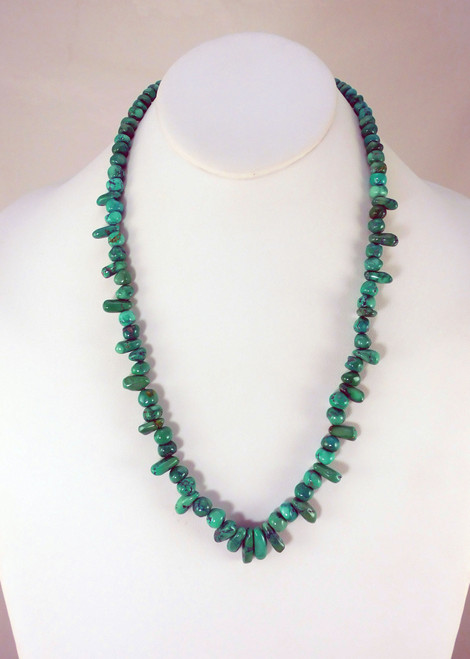 Fox Turquoise Nugget Necklace