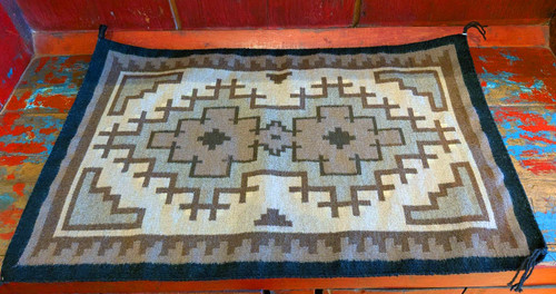 James Sherman Two Grey Hills Dine' Textile