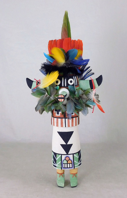 Traditional Hopi Salako Zuni Style Kachina  by Lenanghoya Poley of Bacavi