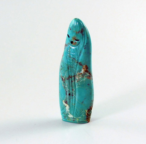 Zuni Indian Turquoise Corn Maiden Sandra Quandelacy