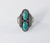 Vintage Navajo Turquoise Silver Ring