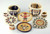 Collection of small Hopi coil baskets