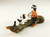 Acoma Pottery Boy and Dog Sculpture by Marilyn Ray