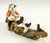 Acoma Pottery Boy and Dog Sculpture by Marilyn Ray