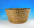 Large Antique Pima Willow Basket