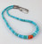 Sleeping Beauty Turquoise Choker Necklace  by Piki Wadsworth