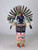 Large Traditional Hopi Broadface Whipper Kachina by Lenanghoya Poley of Bacavi.