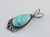 Number Eight Turquoise Pendant Perry Shorty