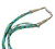 Fine Turquoise Heishe Necklace by Percy Reano
