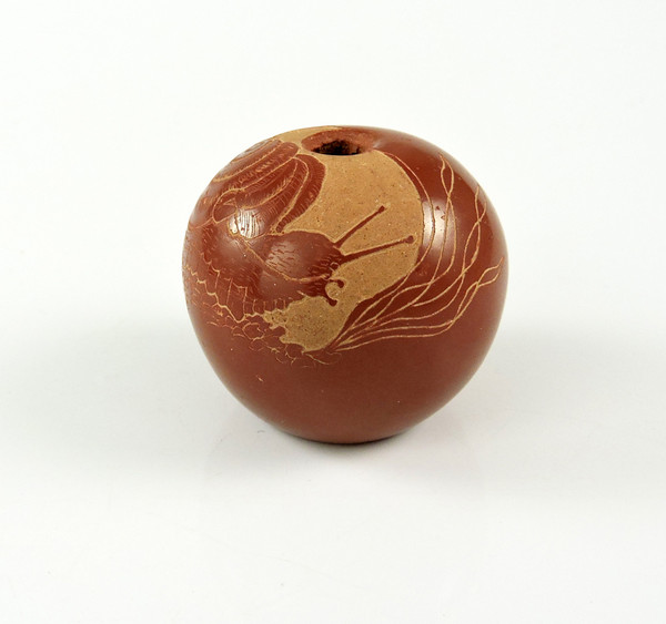 Joseph Lonewolf Sgrafitto Pottery Snail Published