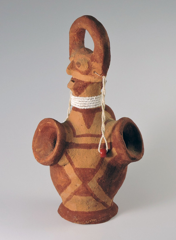 Mojave Pottery Effigy Vessel