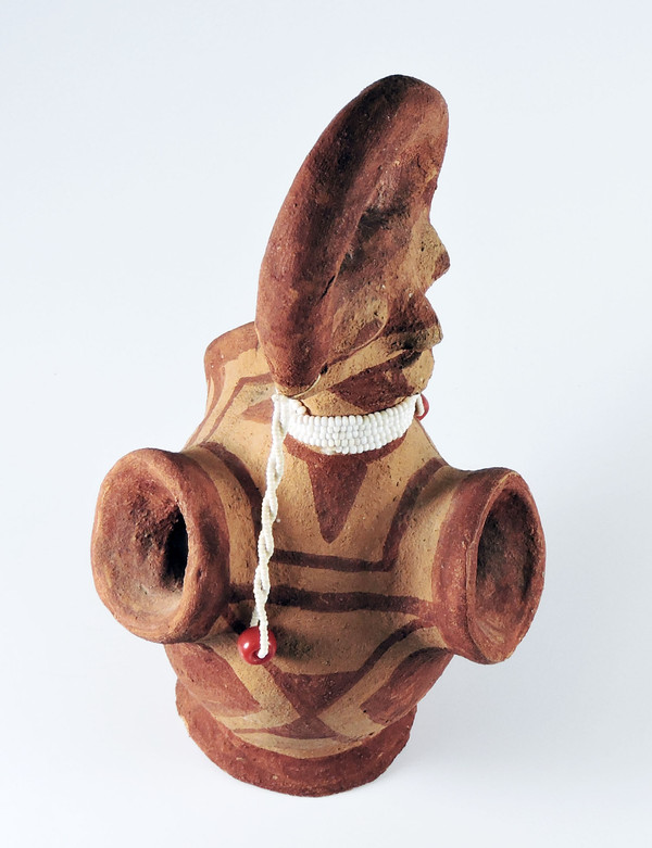 Mojave Pottery Effigy Vessel