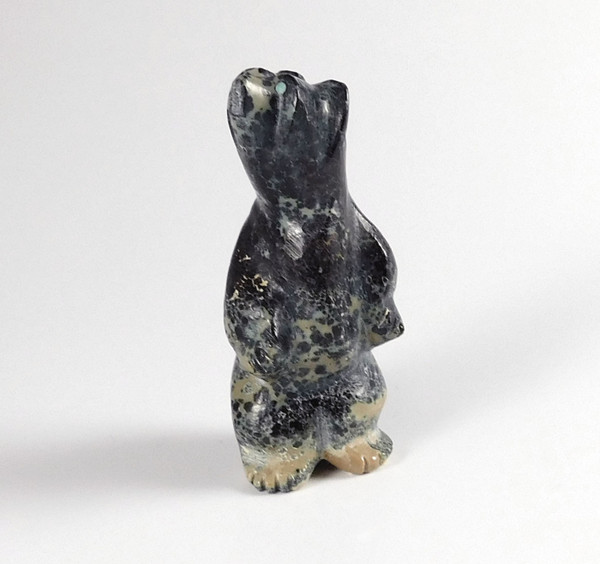 Zuni Standing Bear Carved by Andres Quam