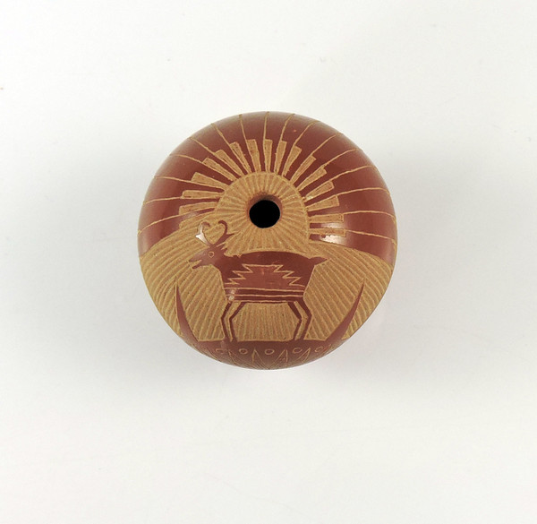Joseph Lonewolf Miniature Pottery Antelope Published