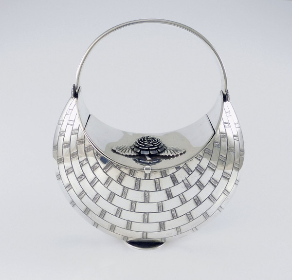 Kenneth Begay for White Hogan Silver Opera Bag