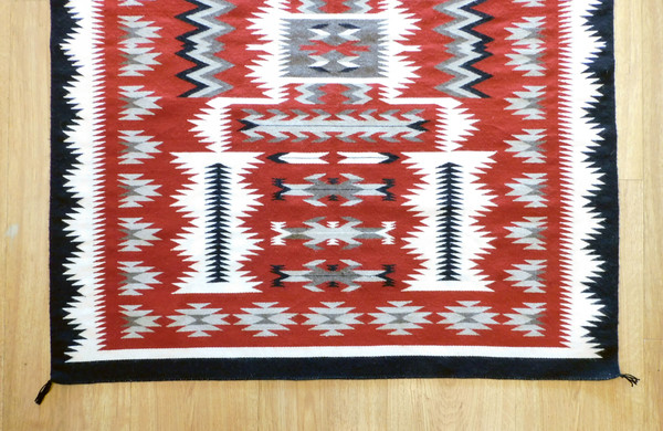 Contemporary Dine' Storm Pattern Rug