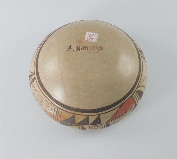 Annie Nampeyo Hopi Pottery Bowl