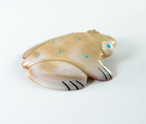 Zuni Frog Fetish by Georgette Quam