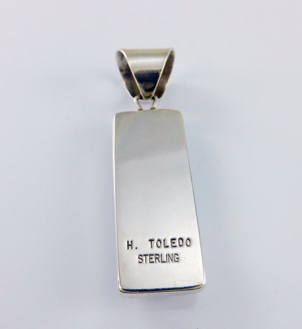 Herbert Toledo Mosaic in Silver Pendant