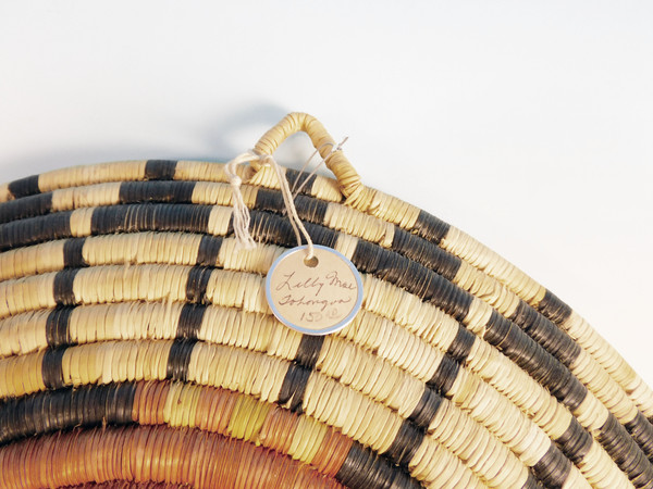 Second Mesa Hopi Coil Plaque with HIlili Kachina