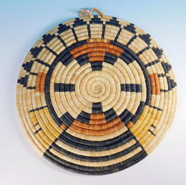 Second Mesa Hopi Coil Plaque with HIlili Kachina