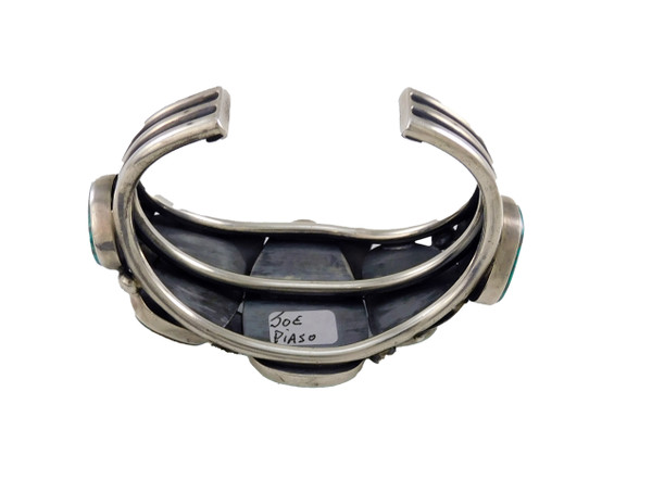 Joe Piaso Turquoise and Silver Bracelet