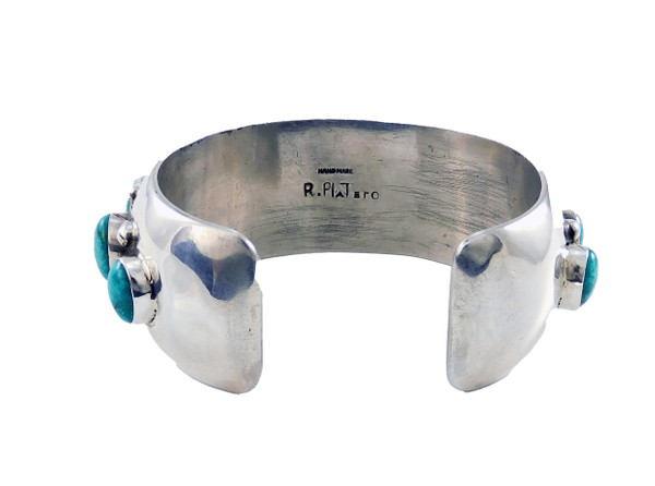 Ramon Platero Turquoise in Silver Cuff Bracelet