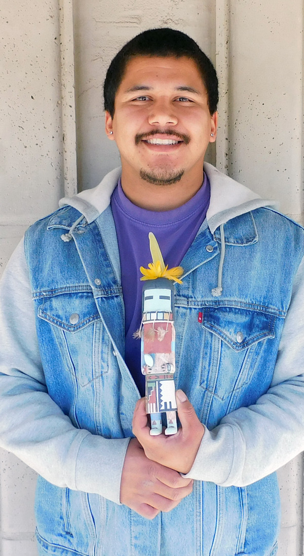 Traditional Hopi Red Beard Kachina Brandon Ross