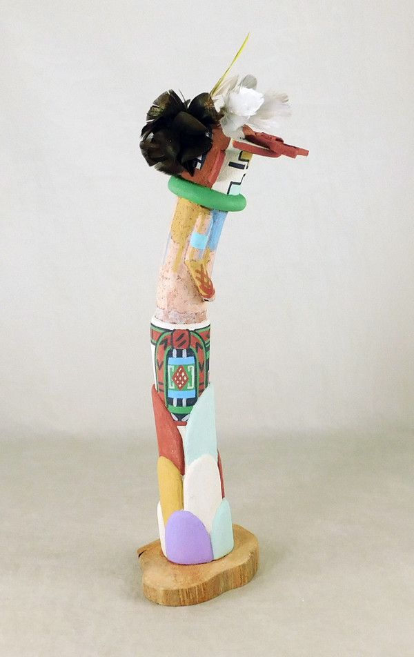 Traditional Hopi Nuvak Kachina Sculpture Brandon Ross