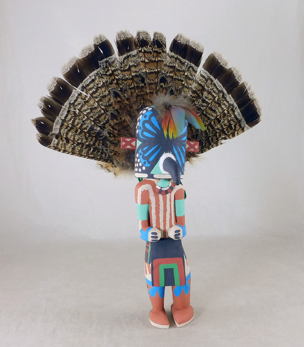 Traditional Hopi Gambler Kachina Kevin Chavarria