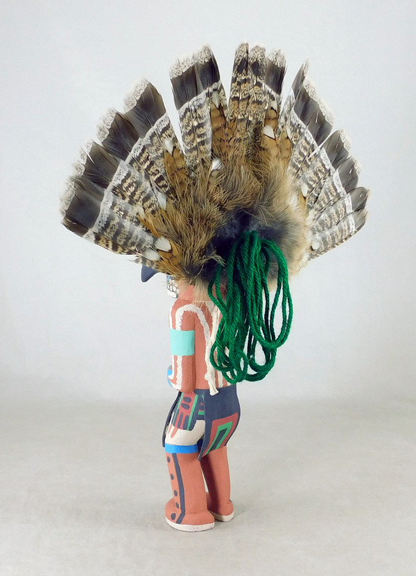 Traditional Hopi Gambler Kachina Kevin Chavarria