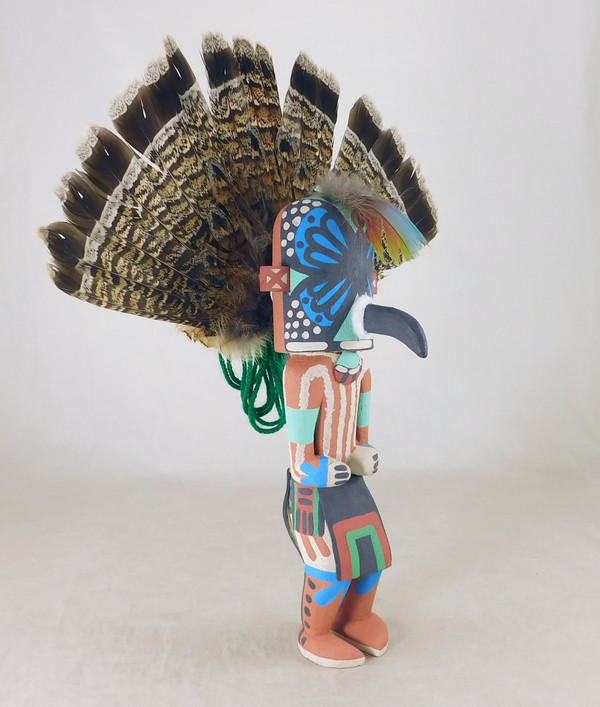 Traditional Hopi Gambler Kachina Kevin Chavarria