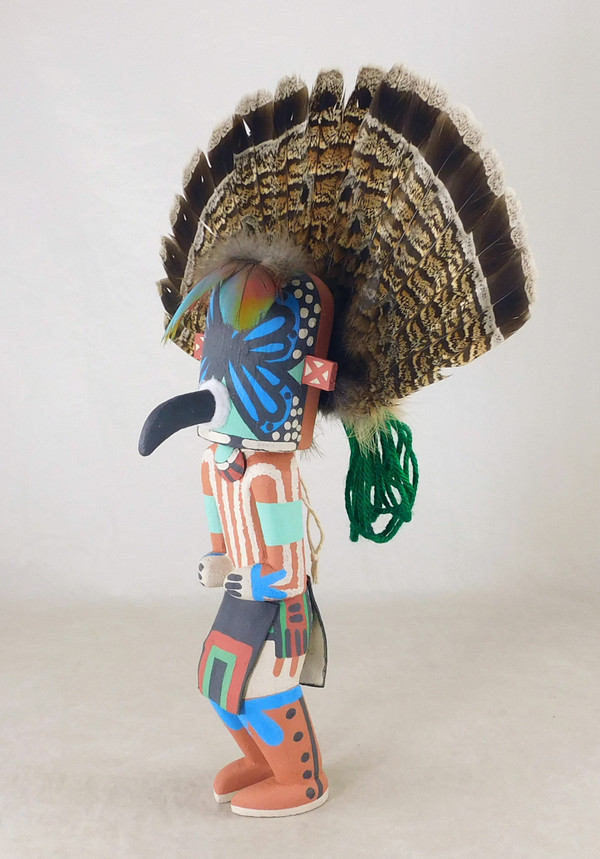 Traditional Hopi Gambler Kachina Kevin Chavarria