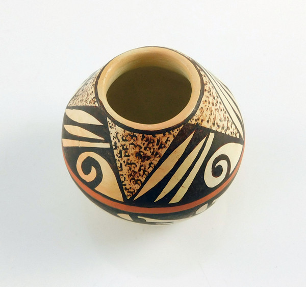Miniature Hopi  Pottery Jar by Irma David