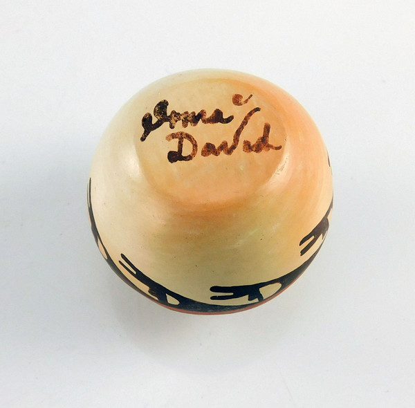 Miniature Hopi  Pottery Jar by Irma David