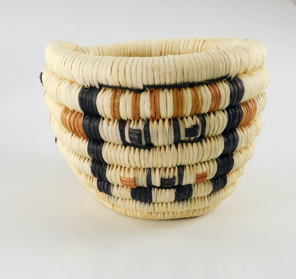 Hopi Coil Bowl Hahai Wuhti by Marcie Naseyoma