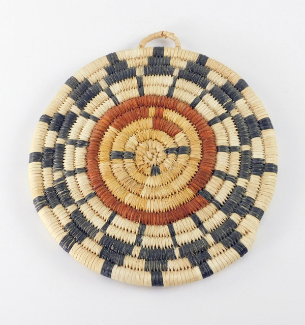 Small Hopi Coil Sun Plaque by Annabelle Nequatewa