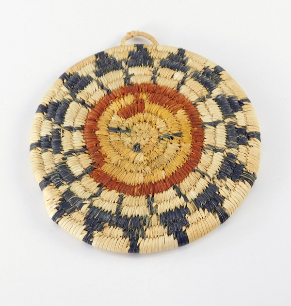 Small Hopi Coil Sun Plaque by Annabelle Nequatewa