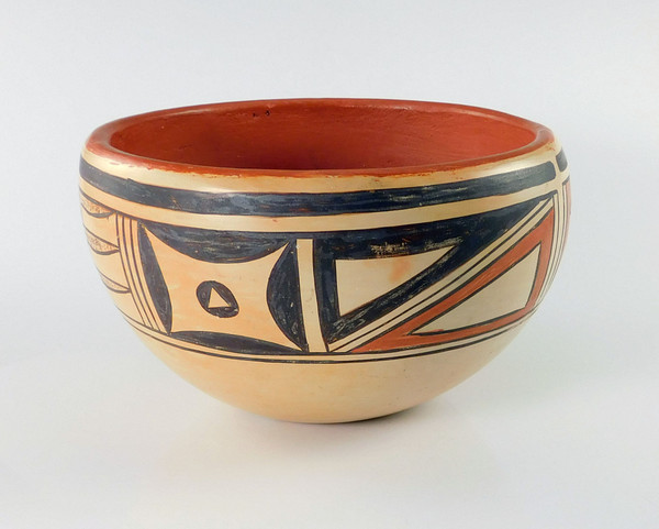 Hopi Pottery Bowl by Rosetta Huma