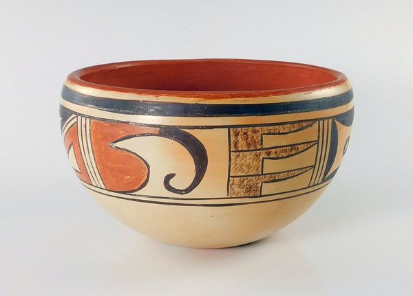 Hopi Pottery Bowl by Rosetta Huma